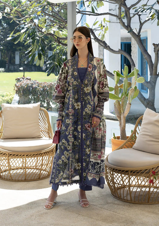 EPN-6A BOO BERRY | Elaf | Santorini Prints Lawn Unstitched Collection 2026 
