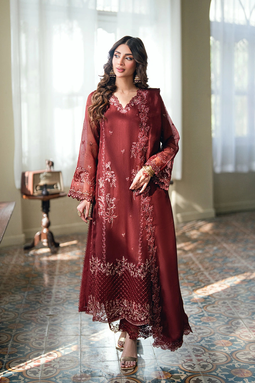 Hibiscus | Azure | Eid Drop Collection Unstitched 2026