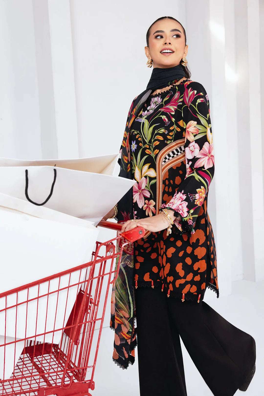 MB-CUS25-1101B | M Basic By Maria B Winter Unstitched Collection 2025