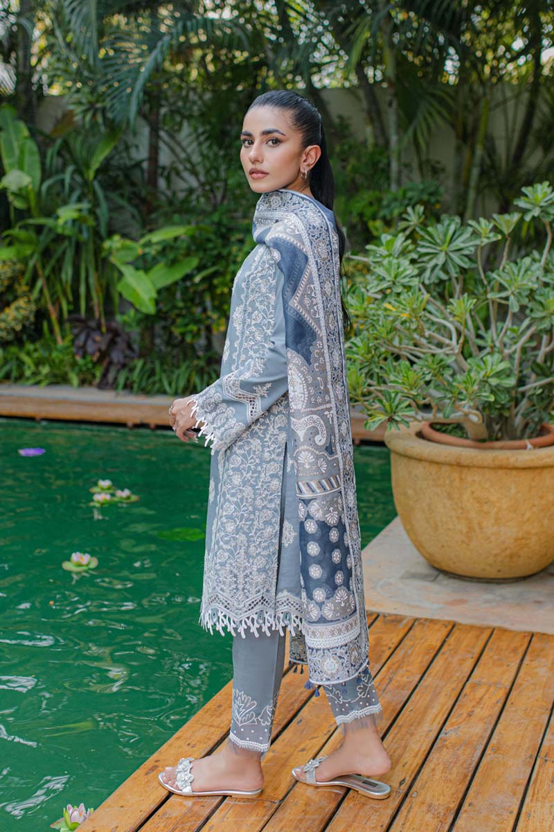 WL-02 AVELINE | Qalamkar | Qline Linen Collection 2023
