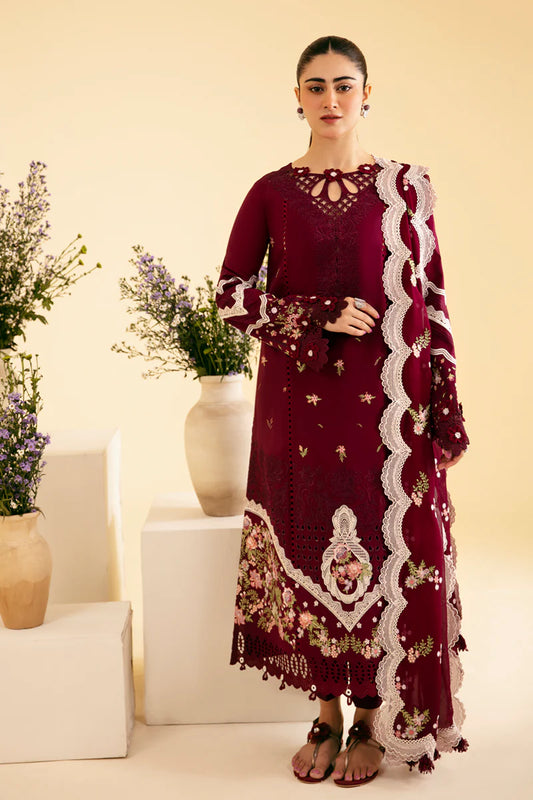 SQ-11 ZENAL | Qalamkar | Qlinekari Lawn Collection 2024