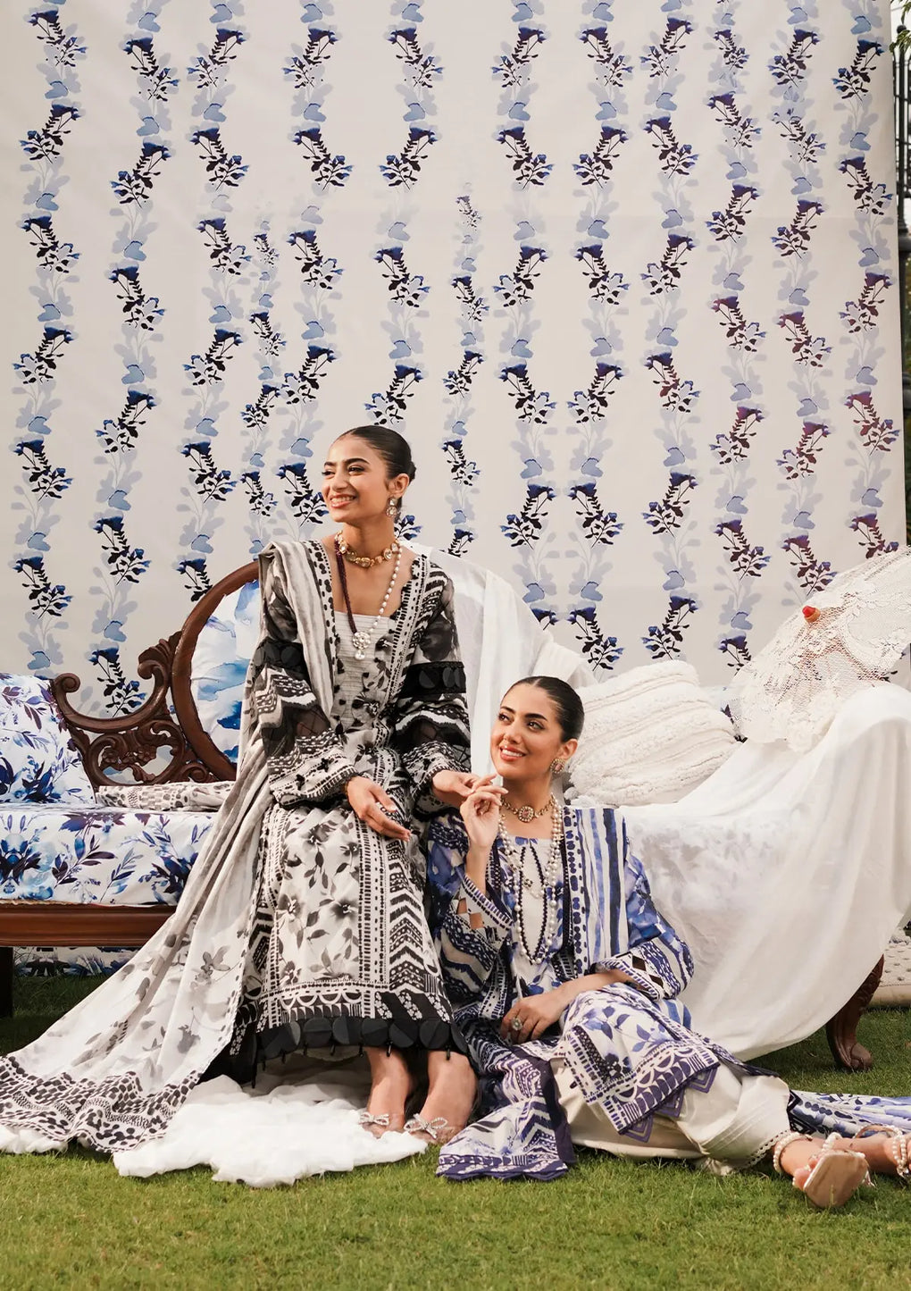 EEP-07A - Shadow Sisters | Elaf Premium | Printed Collection 2024