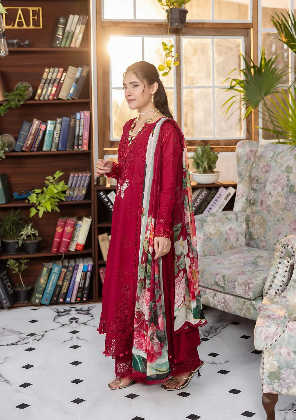 EEC-4A RUBELET | Elaf | E Craft Chikankari Collection 2025