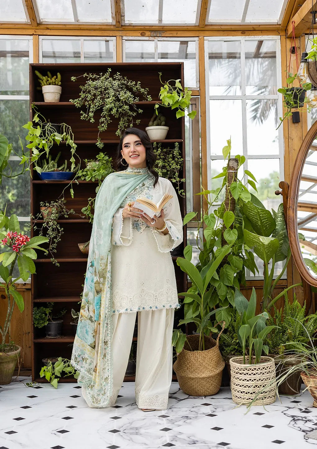 EEC-1B PEARLISTA | Elaf | E Craft Chikankari Collection 2025