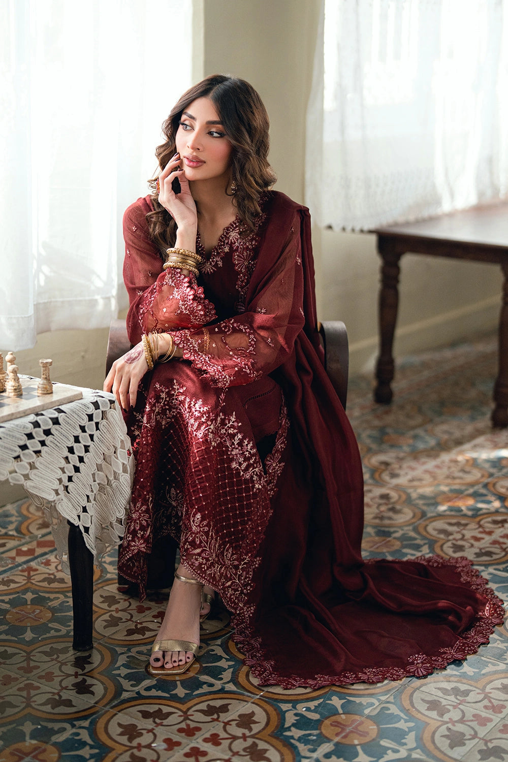 Hibiscus | Azure | Eid Drop Collection Unstitched 2026