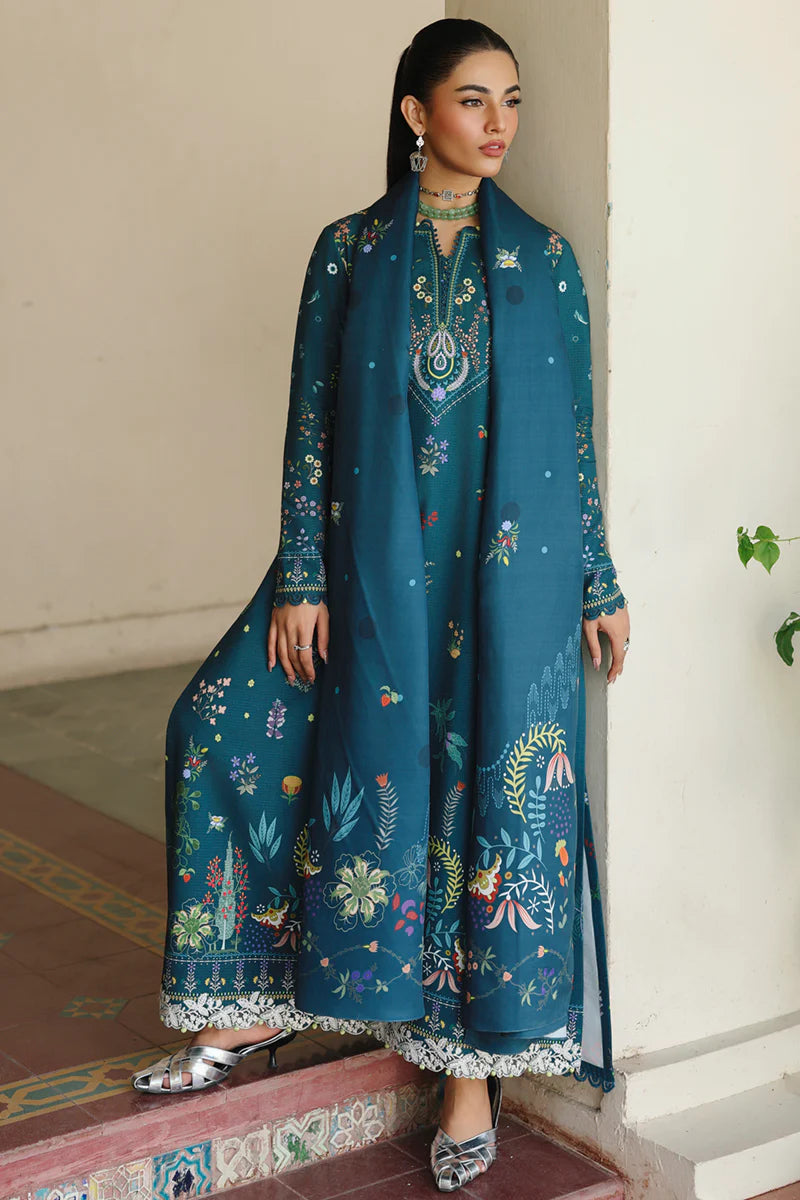 QW - 05B - Amiel | Qalamkar  | Qprints Winter Collection 2025