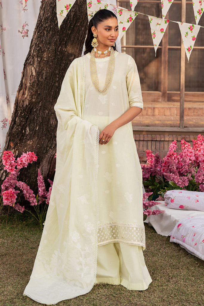 DAINTY DOVE | Cross Stitch | Unstitched Eid Lawn 2024