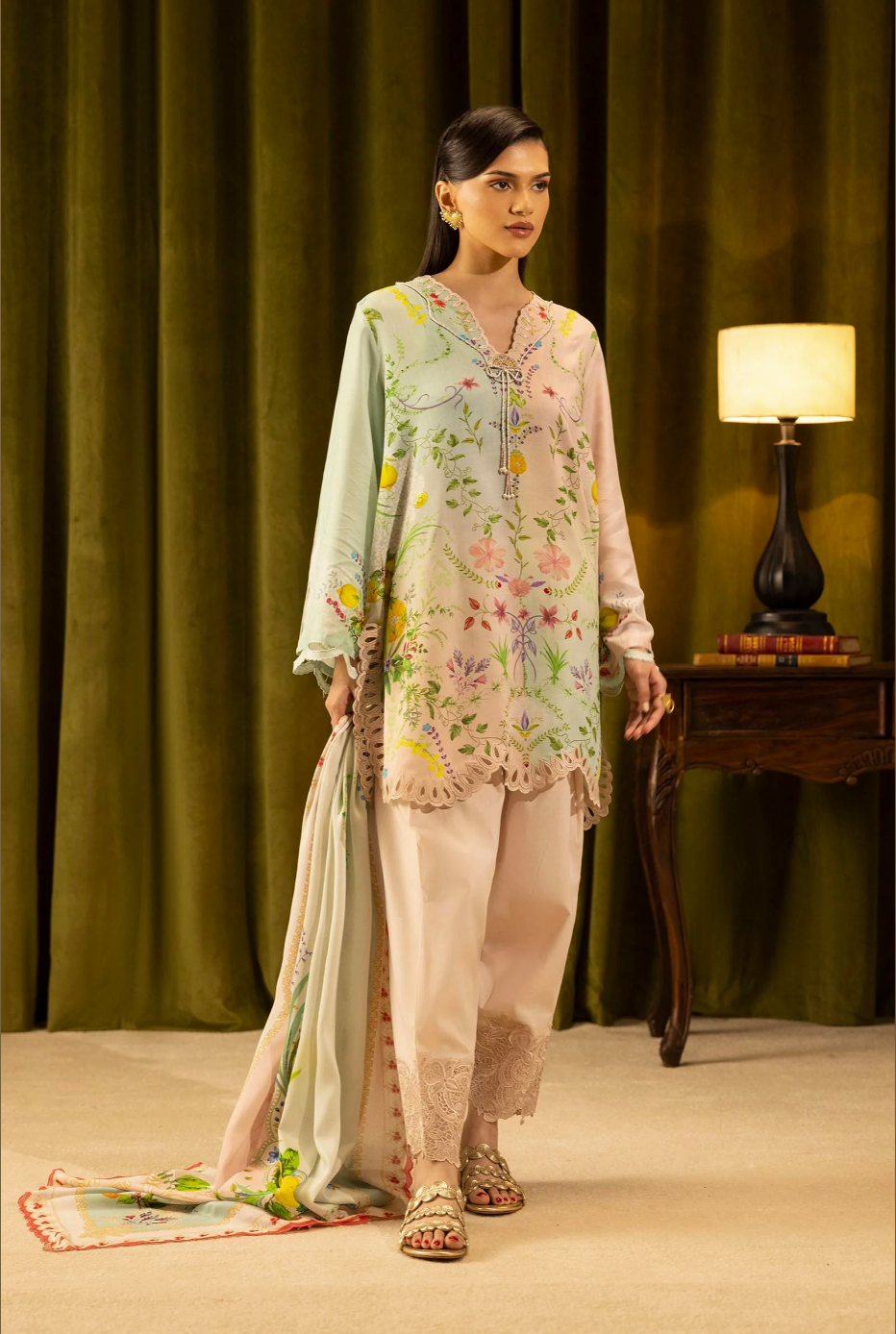 M253-017A-3CY | Sana Safinaz Muzlin Winter Collection 2025