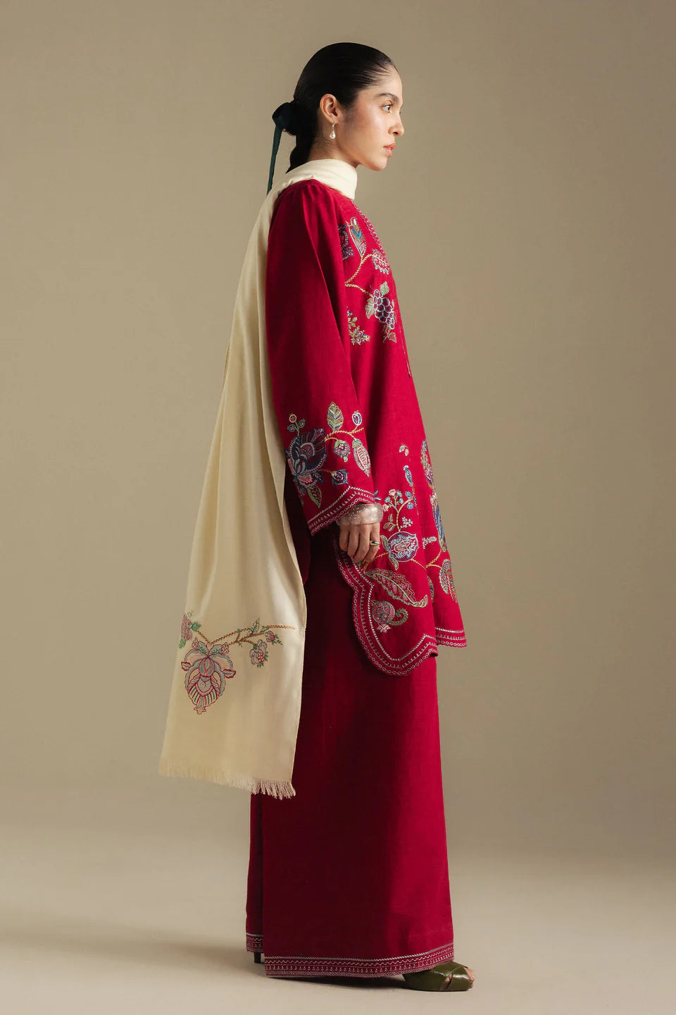 Berry 3B | Coco By Zara Shahjahan Winter Edit| Unstitched Collection 2025