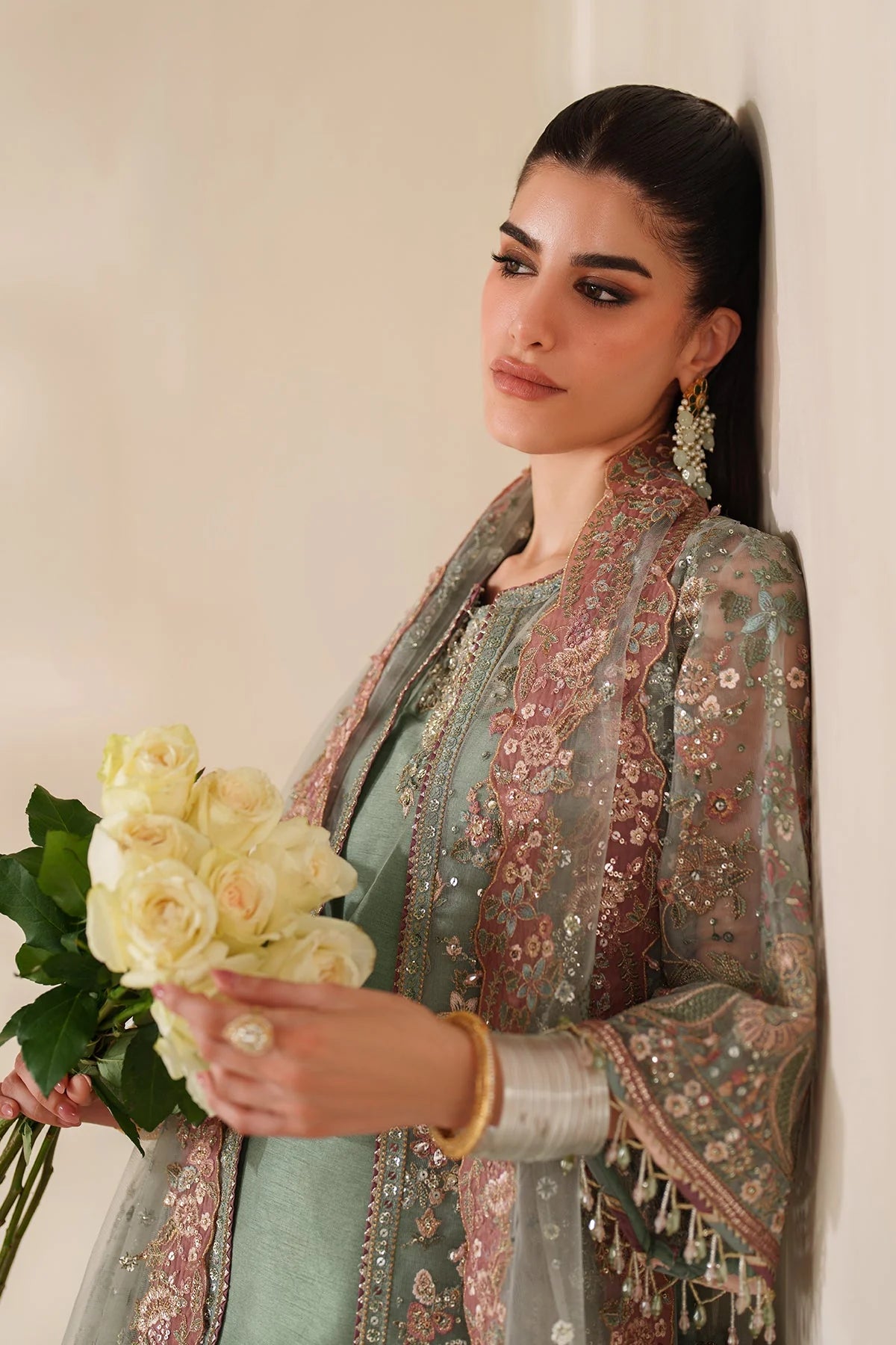 CH14-06 | Baroque Chantelle Unstitched Collection 2025