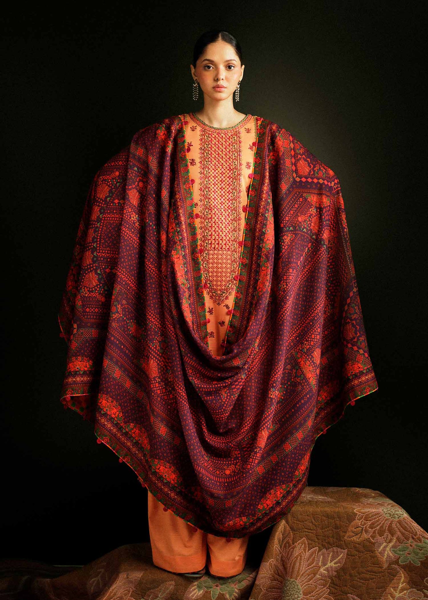 Sunrise | Hussain Rehar | Shawl Collection 2023