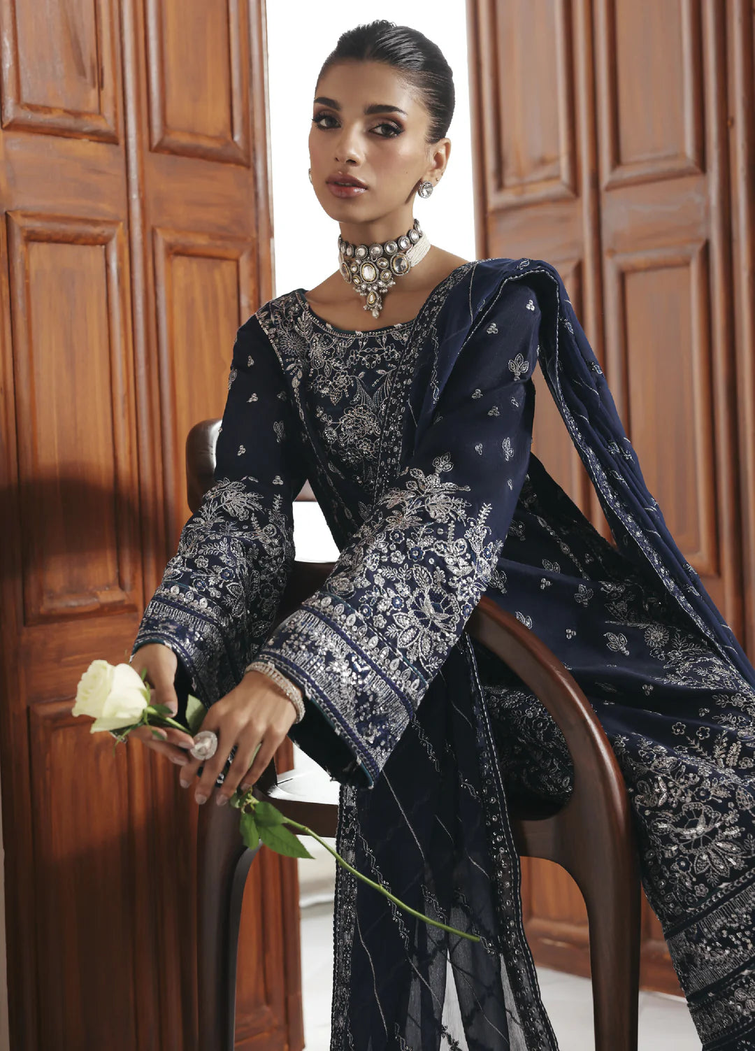 SAPHIRA | SERICA UNSTITCHED RAW SILK COLLECTION 2025