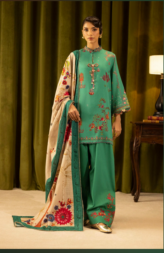 M253-019B-3CQ | Sana Safinaz Muzlin Winter Collection 2025