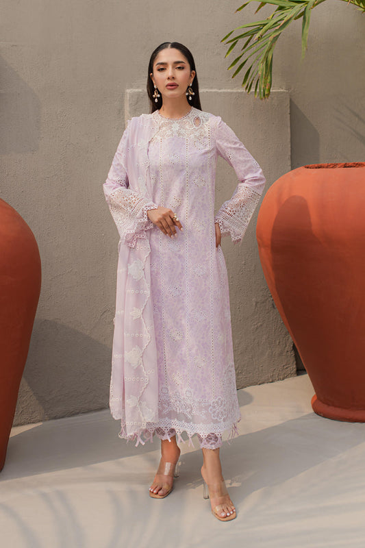 JK-03 LYSA | Qalamkar | Qline Lawn Collection 2024