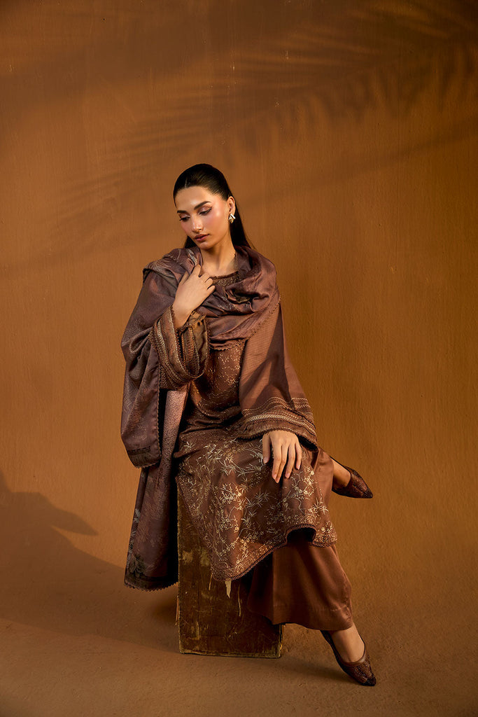 D-01 B | Sobia Nazir | Winter Shawl Collection 2025