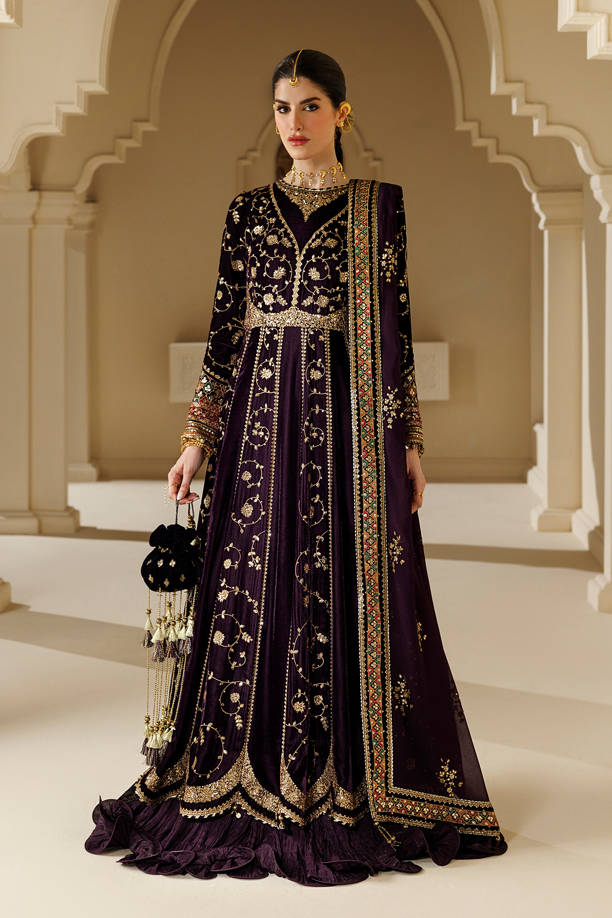 D03 | Jazmin | Chandni Velvet Formals 2026