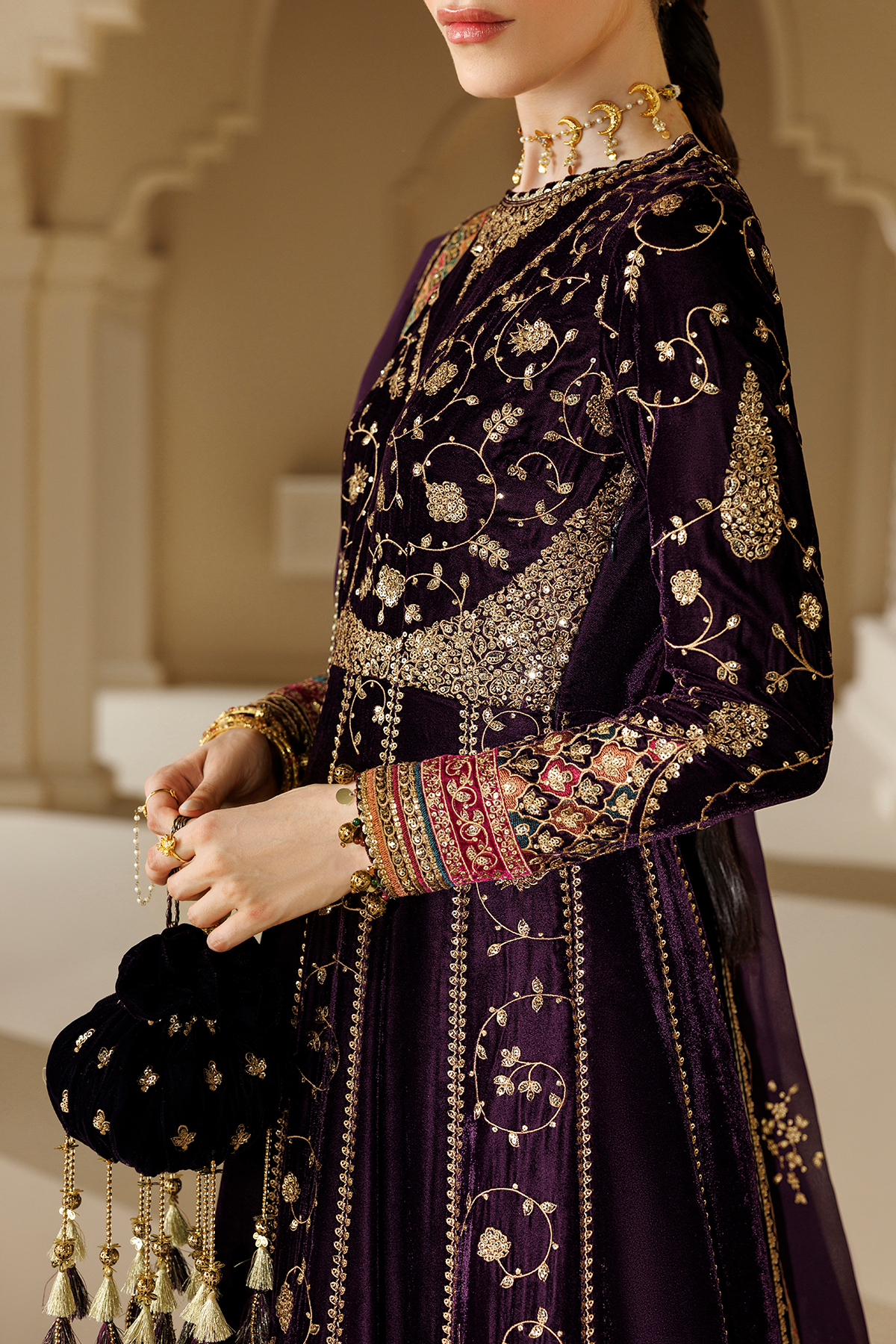 D03 | Jazmin | Chandni Velvet Formals 2026