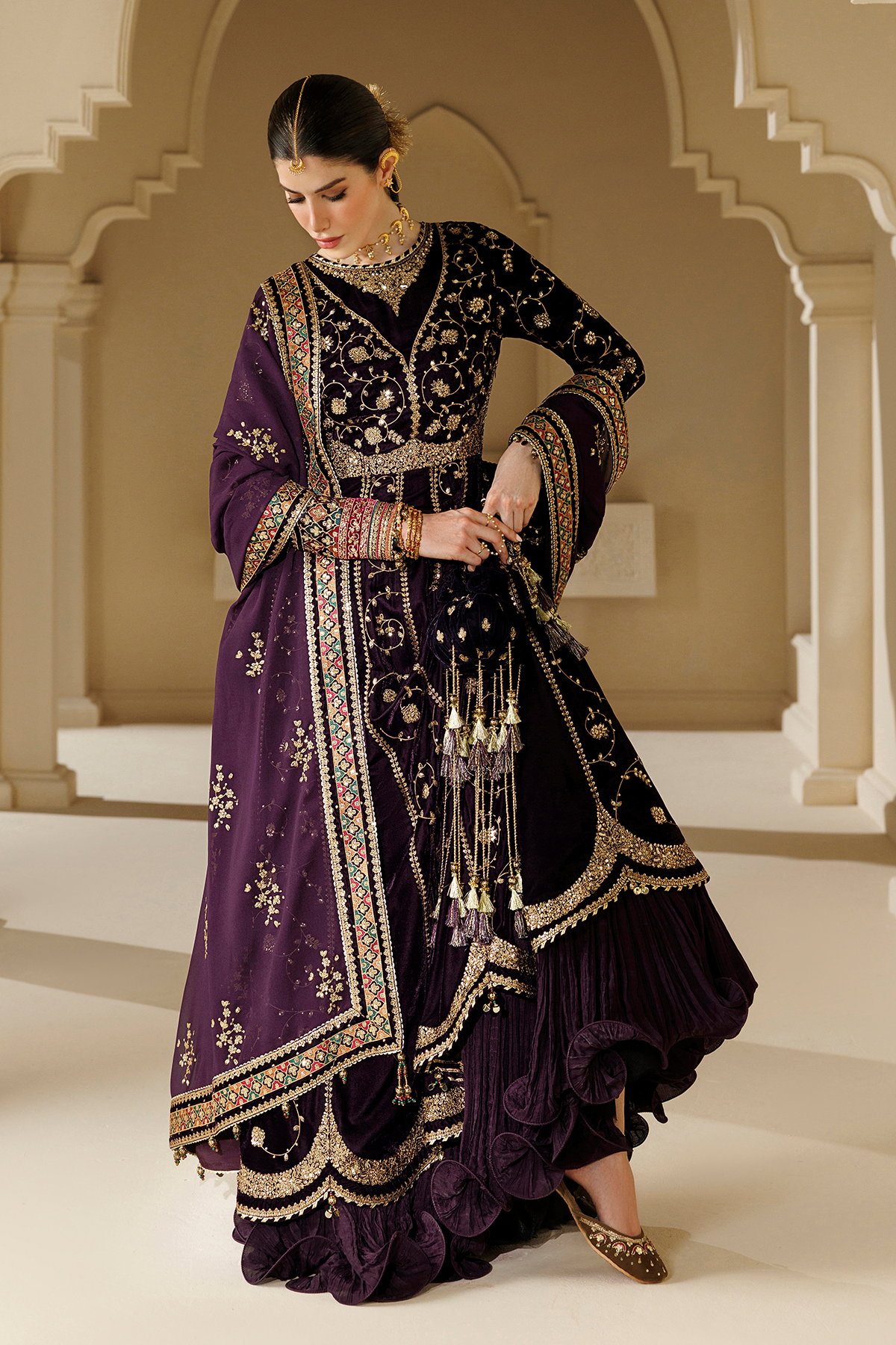 D03 | Jazmin | Chandni Velvet Formals 2026