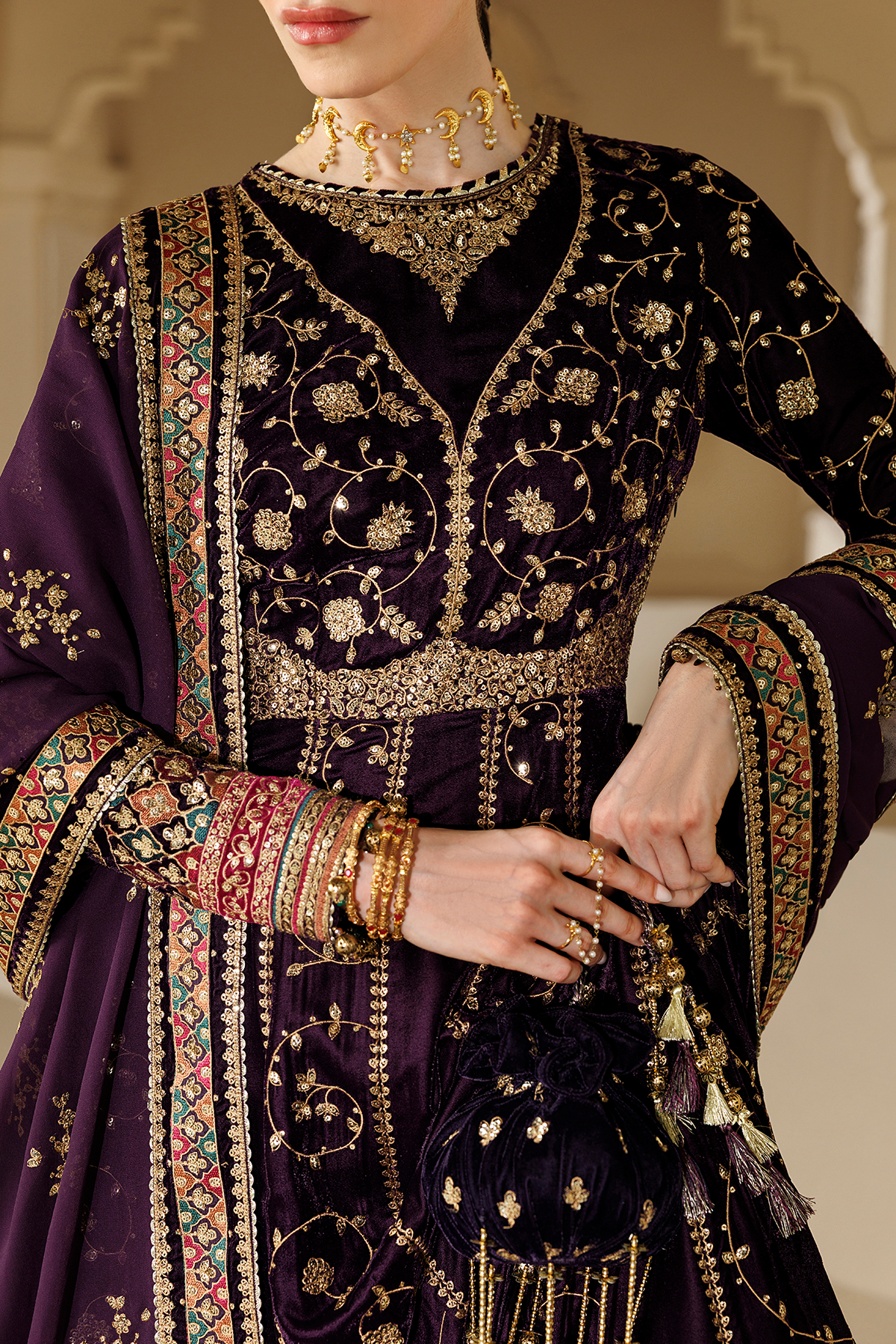 D03 | Jazmin | Chandni Velvet Formals 2026