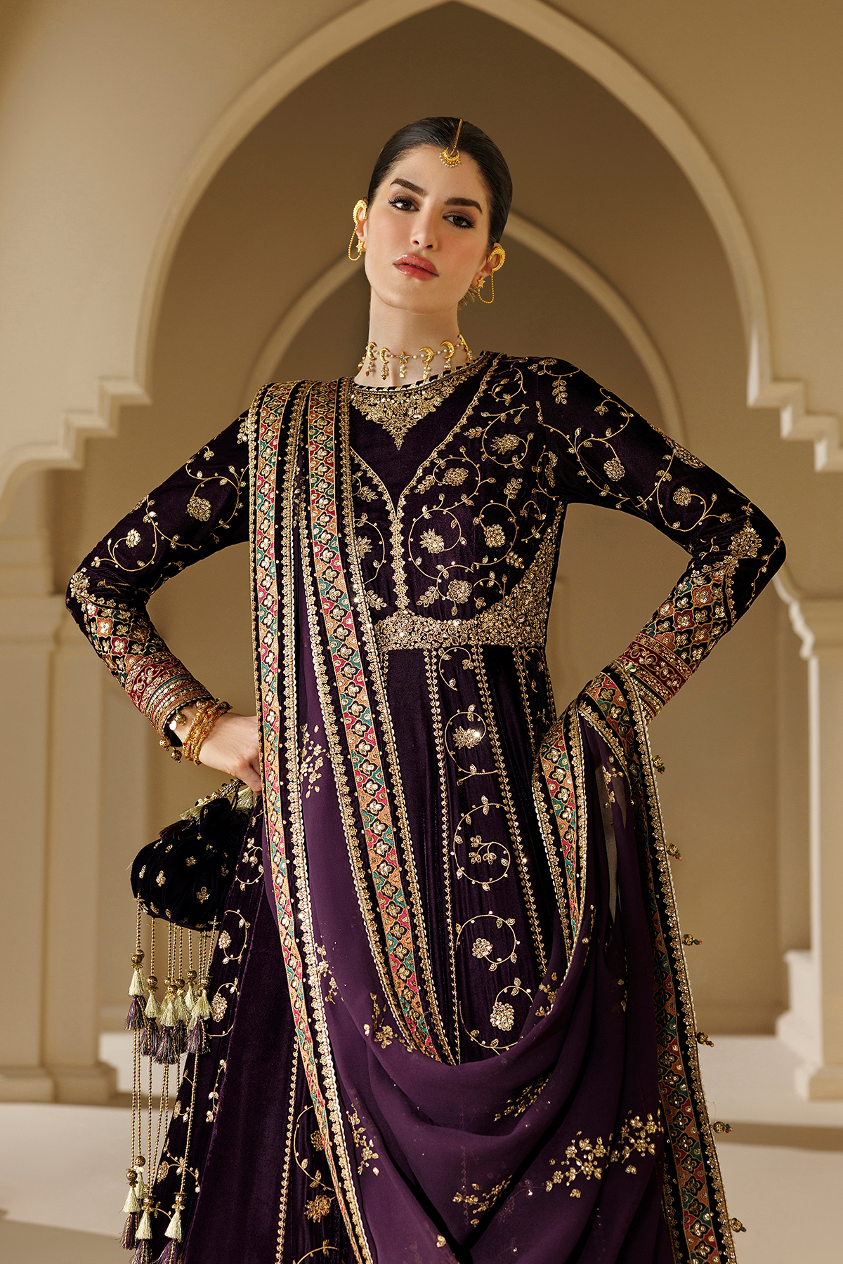D03 | Jazmin | Chandni Velvet Formals 2026