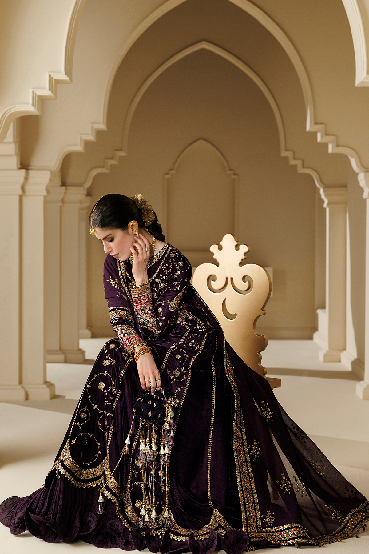 D03 | Jazmin | Chandni Velvet Formals 2026