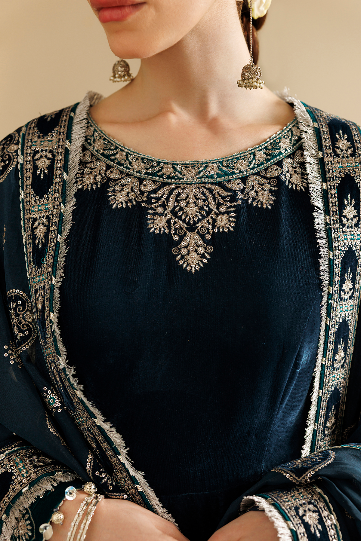 D09 | Jazmin | Chandni Velvet Formals 2026