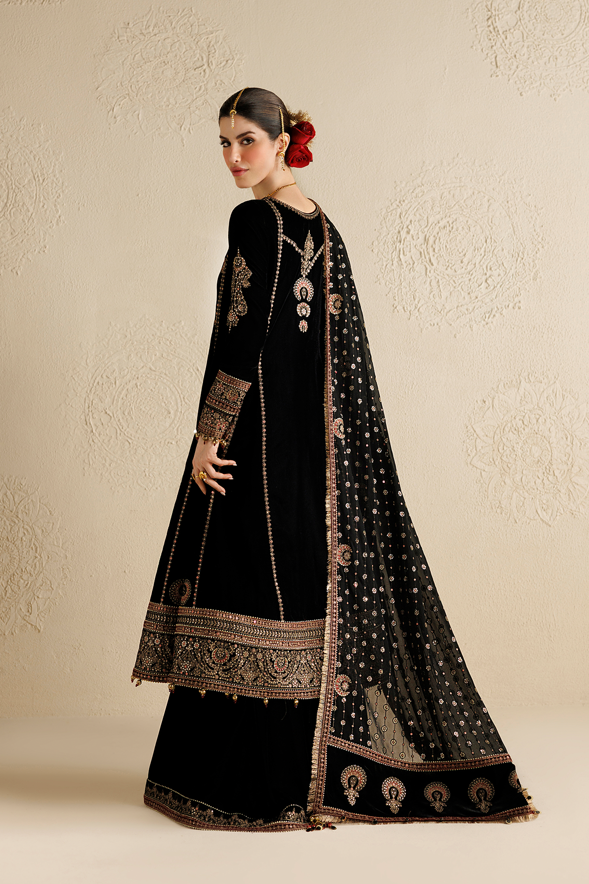 D01 | Jazmin | Chandni Velvet Formals 2026