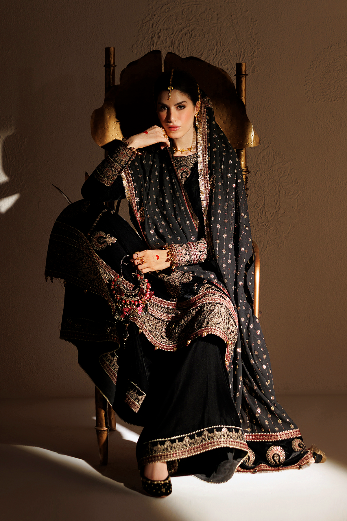 D01 | Jazmin | Chandni Velvet Formals 2026