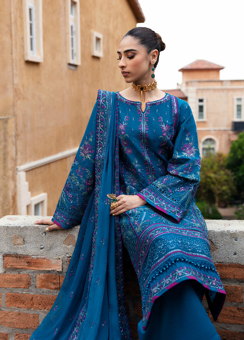 FELICIA (GL-LL-24V1-04) | Gulaal | Luxury Lawn Unstitched Collection 2024