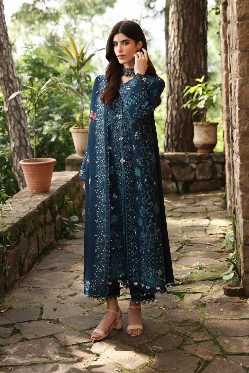 LM-10 TULA | Qalamkar | Qlinekari Linen Collection 2024