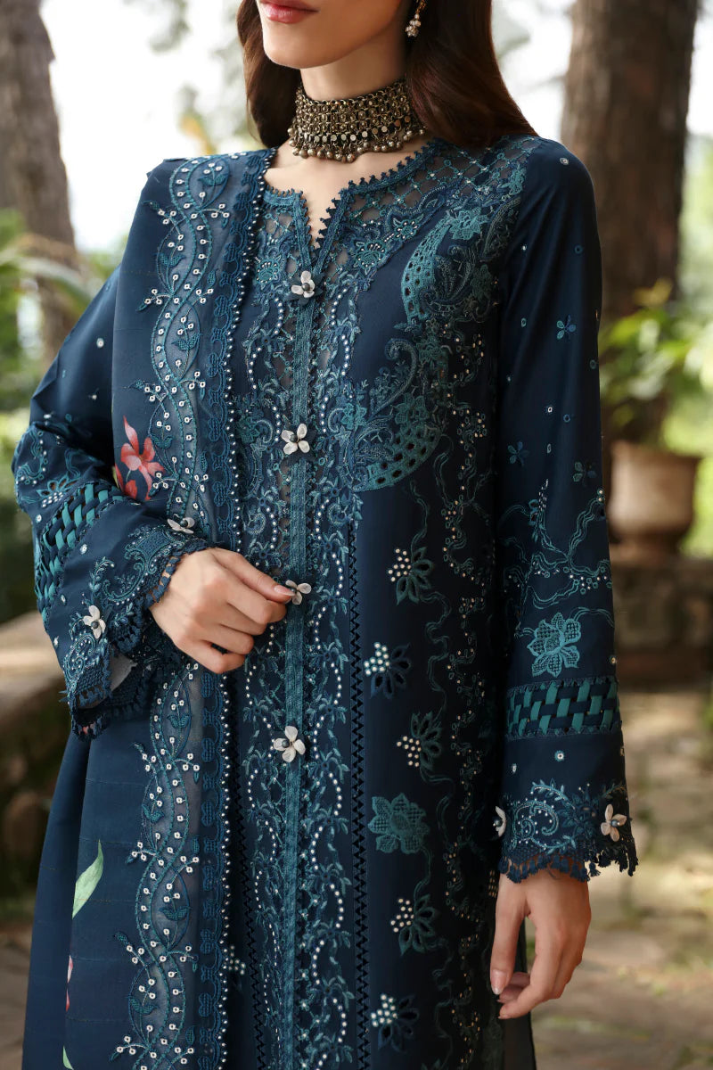 LM-10 TULA | Qalamkar | Qlinekari Linen Collection 2024