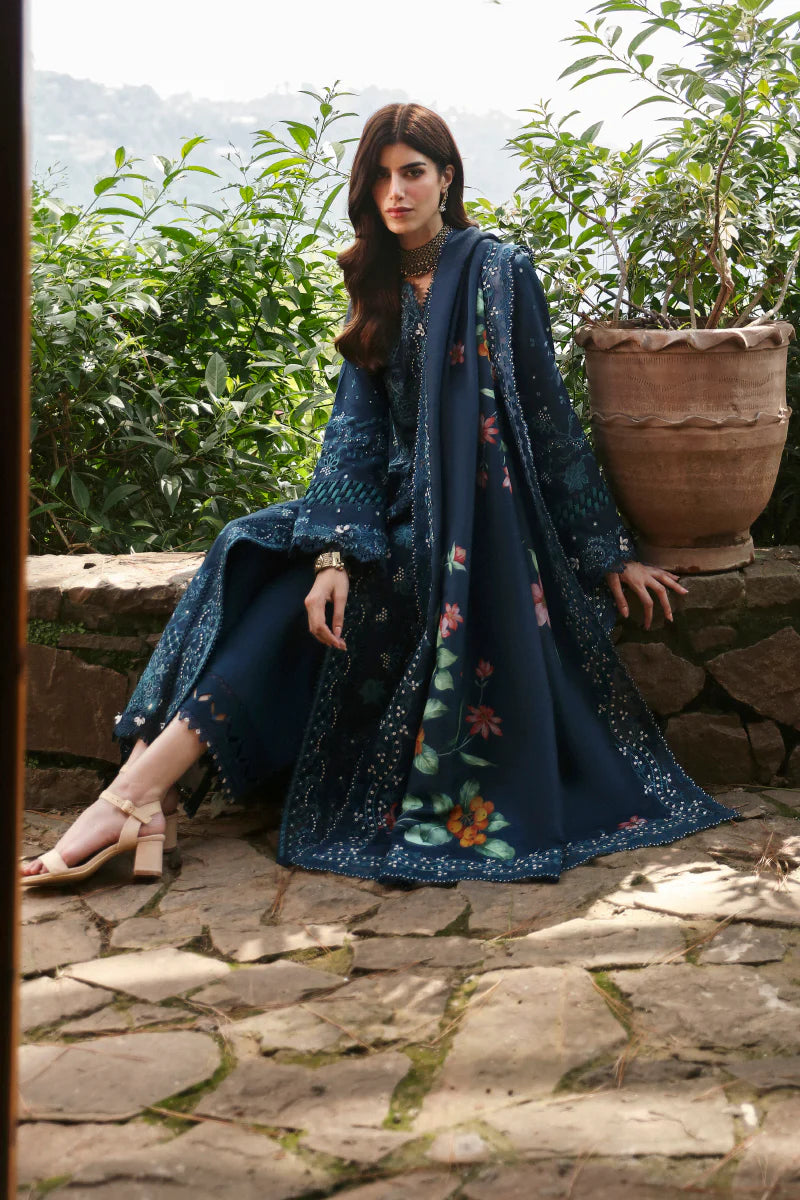 LM-10 TULA | Qalamkar | Qlinekari Linen Collection 2024