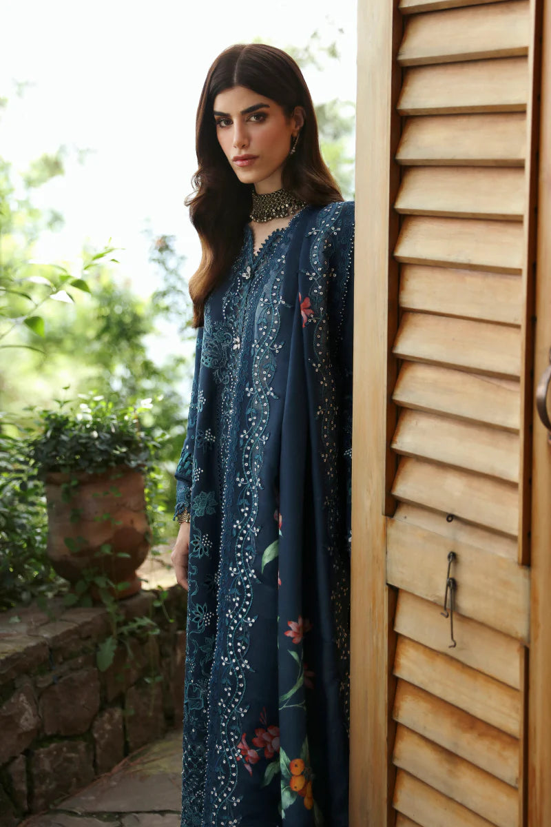 LM-10 TULA | Qalamkar | Qlinekari Linen Collection 2024