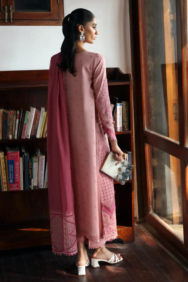 LM-12 KEIRA | Qalamkar | Qlinekari Linen Collection 2024