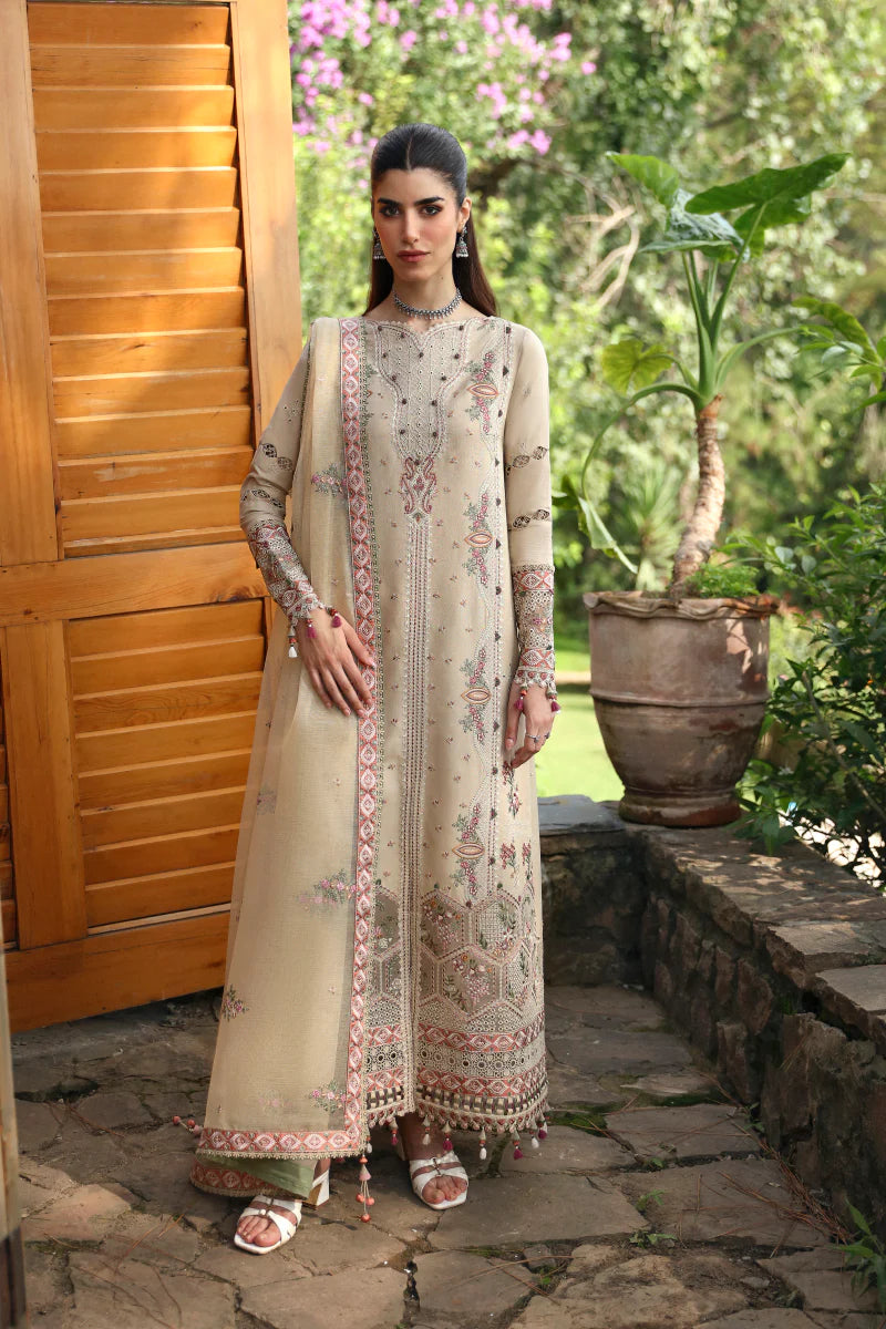 LM-11 ZIA | Qalamkar | Qlinekari Linen Collection 2024