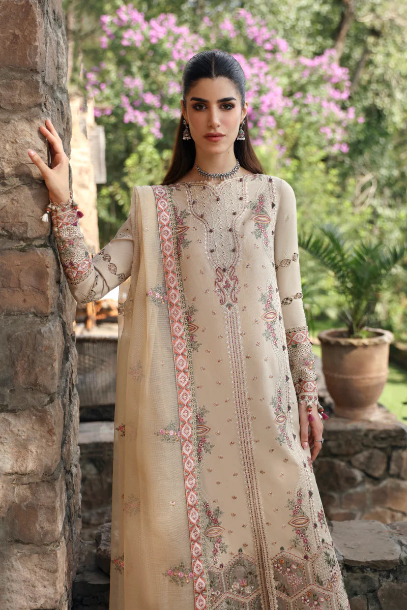 LM-11 ZIA | Qalamkar | Qlinekari Linen Collection 2024