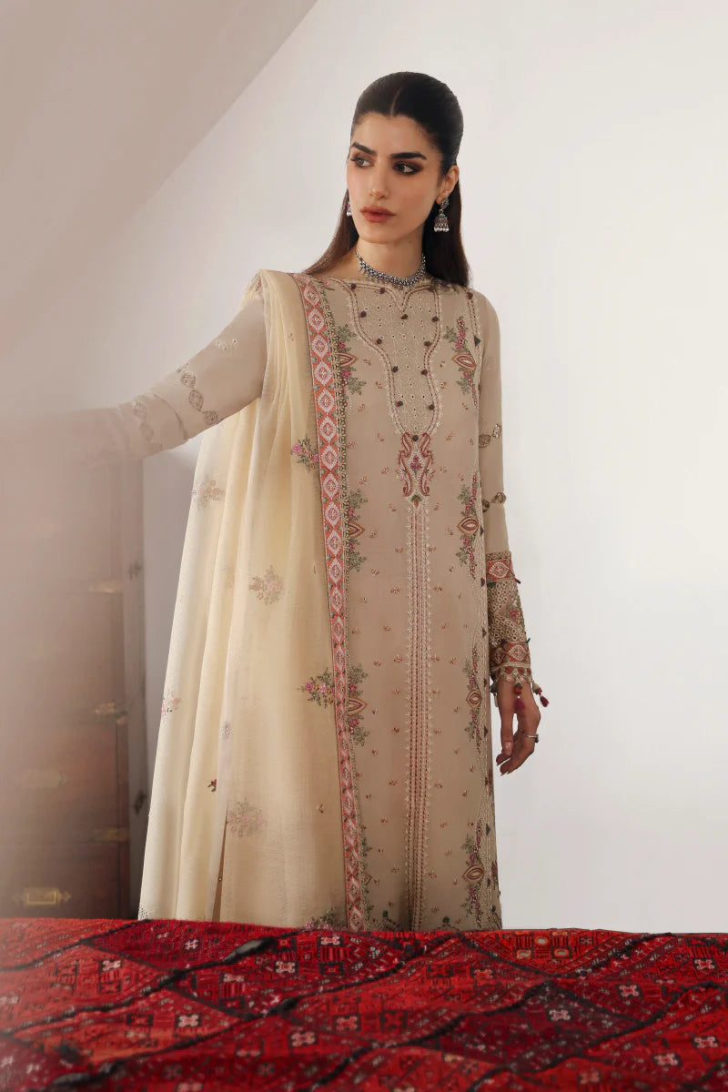 LM-11 ZIA | Qalamkar | Qlinekari Linen Collection 2024