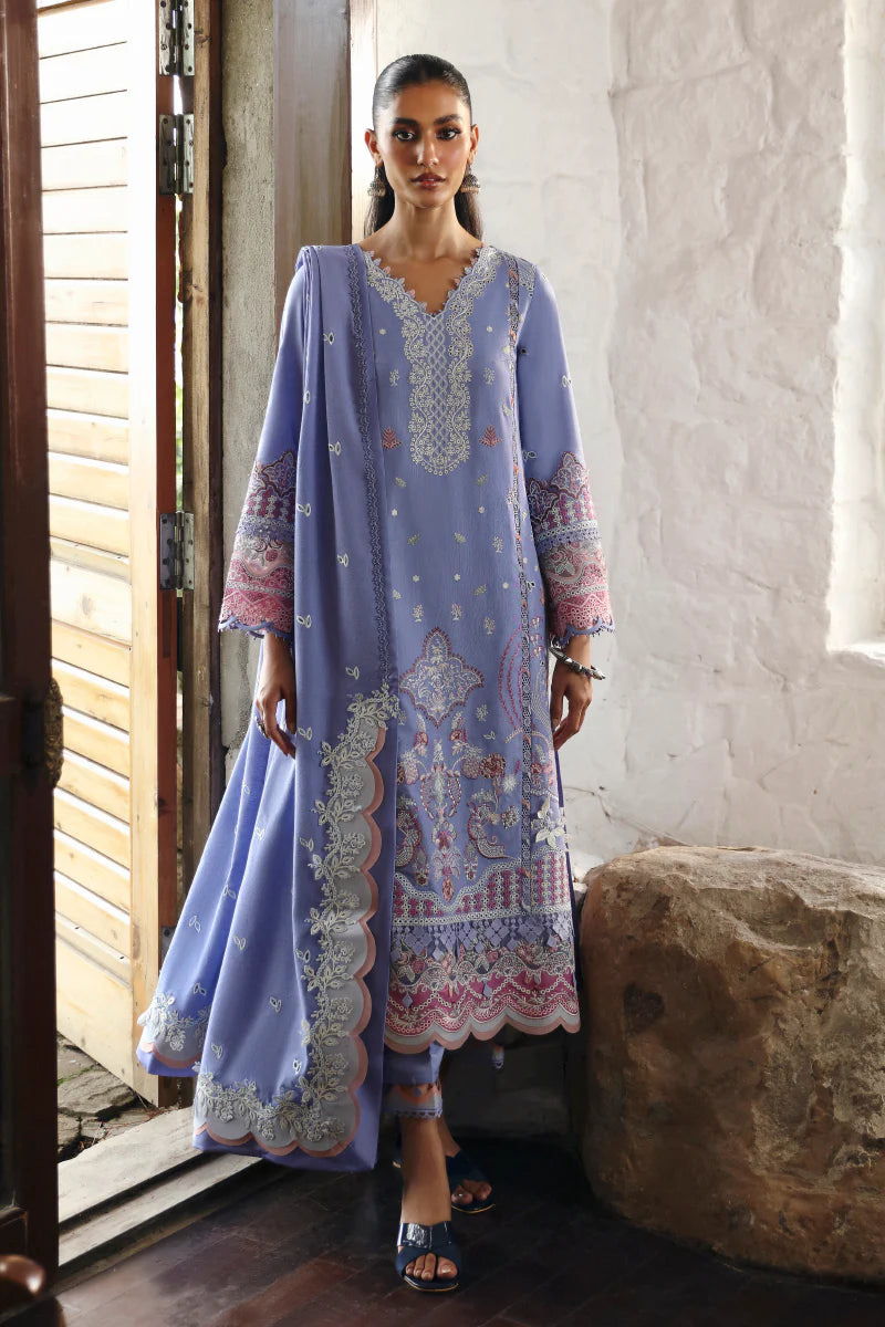 LM-09 LORNA | Qalamkar | Qlinekari Linen Collection 2024