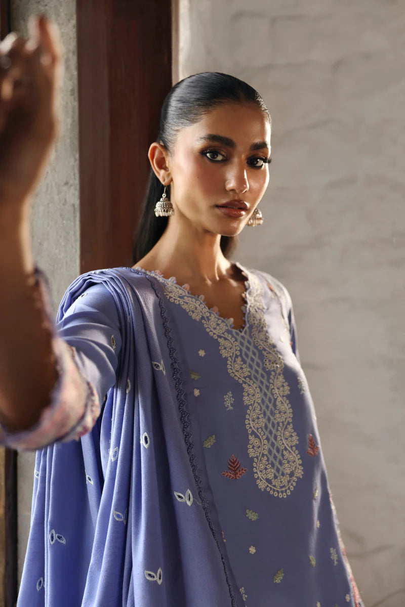 LM-09 LORNA | Qalamkar | Qlinekari Linen Collection 2024