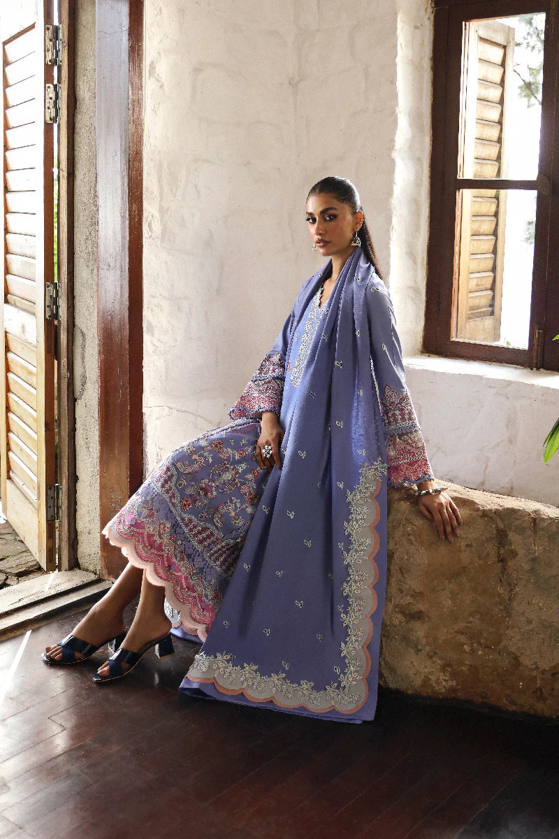 LM-09 LORNA | Qalamkar | Qlinekari Linen Collection 2024