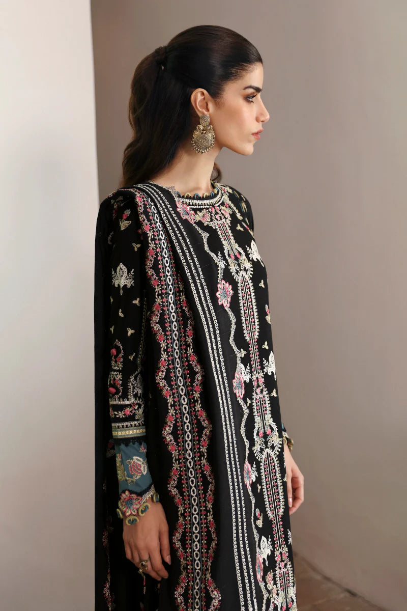 LM-02 RIA | Qalamkar | Qlinekari Linen Collection 2024