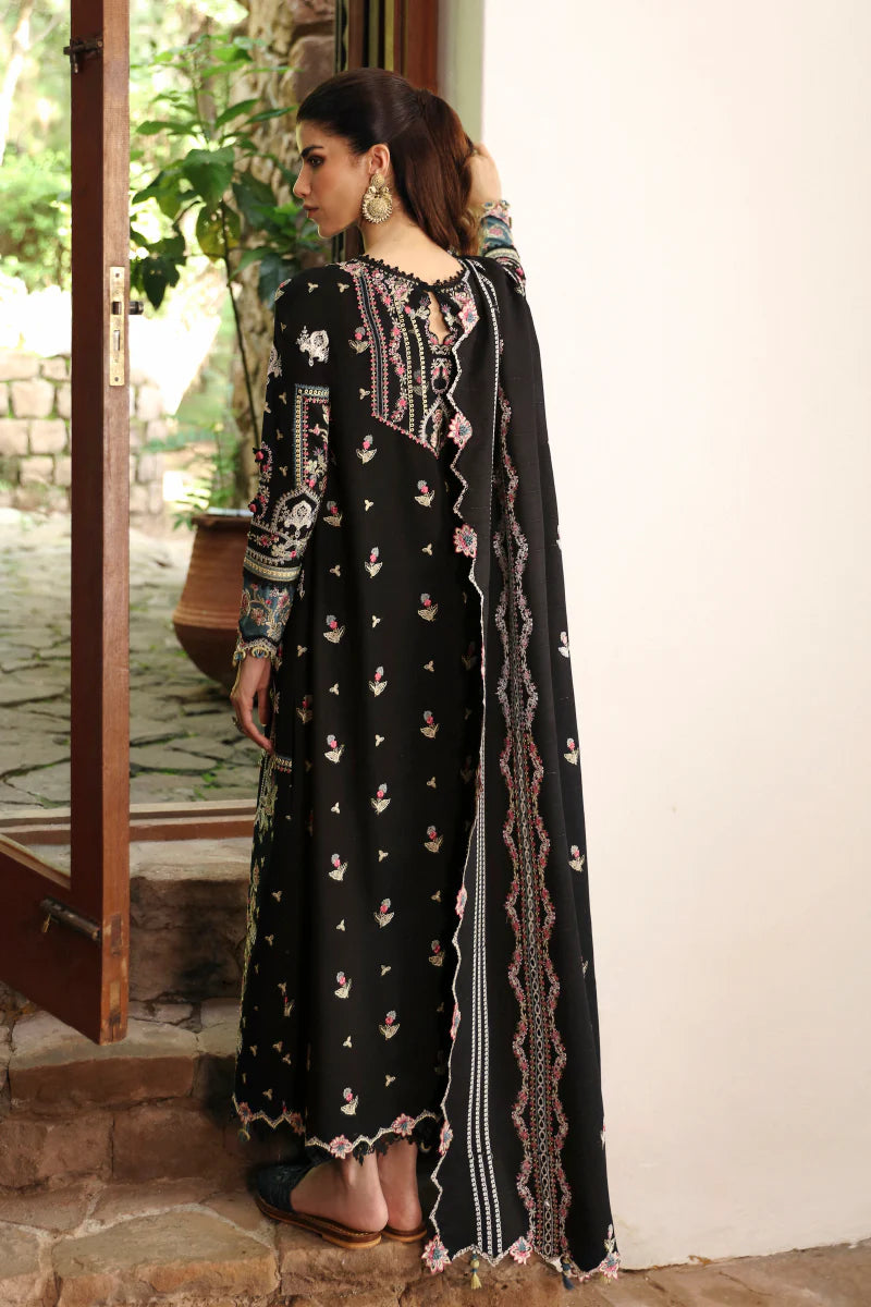 LM-02 RIA | Qalamkar | Qlinekari Linen Collection 2024