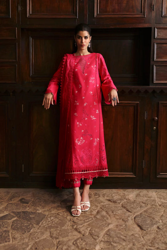 LM-07 NEESA | Qalamkar | Qlinekari Linen Collection 2024