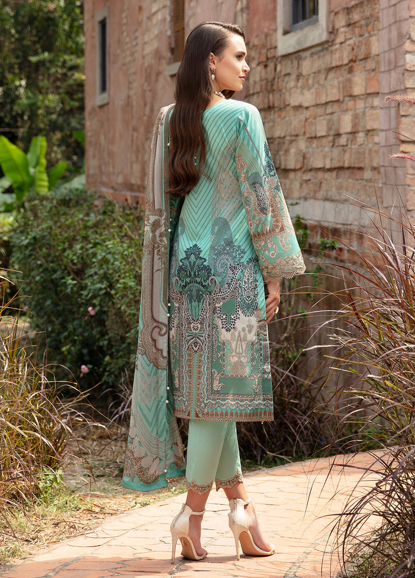 CELINE (GL-L-24V1-06) | Gulaal | Springtime Ballet Unstitched Lawn 2024