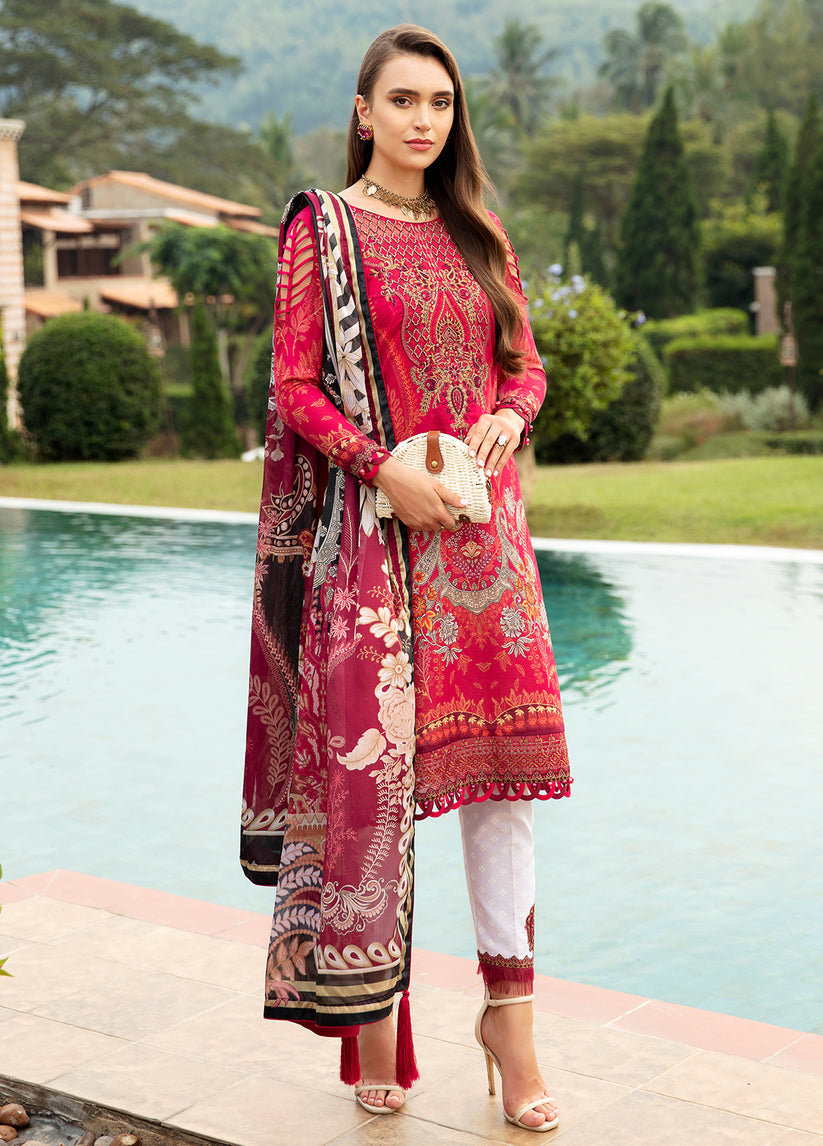 CHERIE (GL-L-24V1-04) | Gulaal | Springtime Ballet Unstitched Lawn 2024