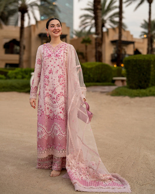 Lamija | Faiza Saqlain | Aya Luxury Lawn Collection 2026