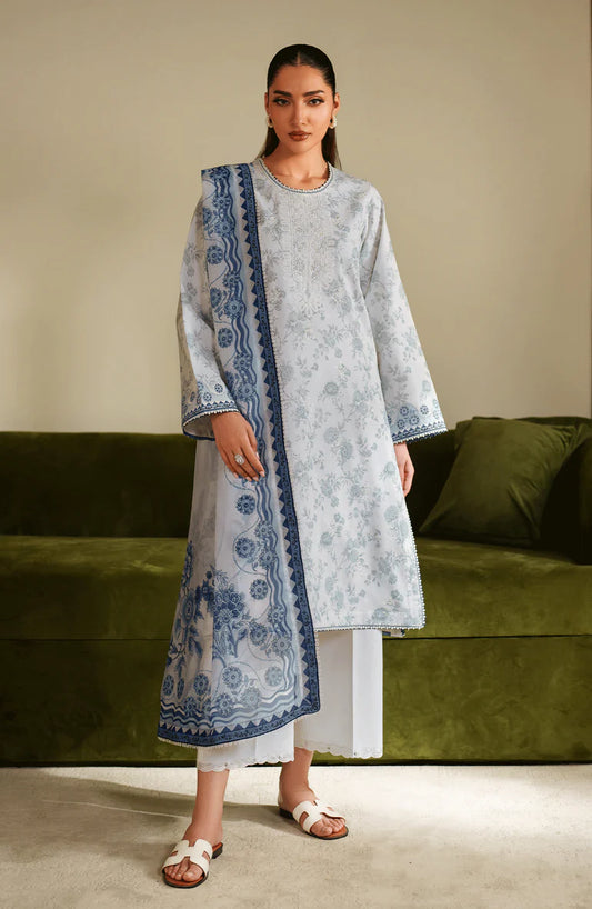 AZZURA | Seran Ilara | Unstitched Cambric Edit 2025