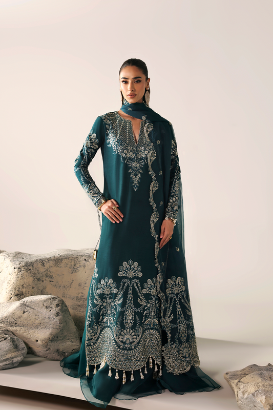 STARLIGHT SWAY | Emaan Adeel | Serein Luxe Silk Unstitched Collection 2026