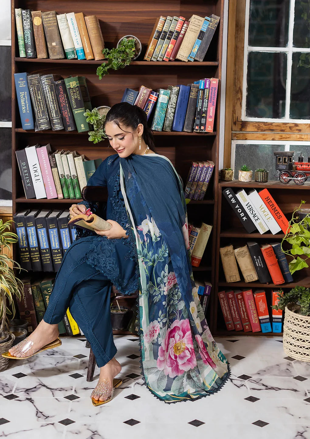 EEC-4B SERENAIRE | Elaf | E Craft Chikankari Collection 2025