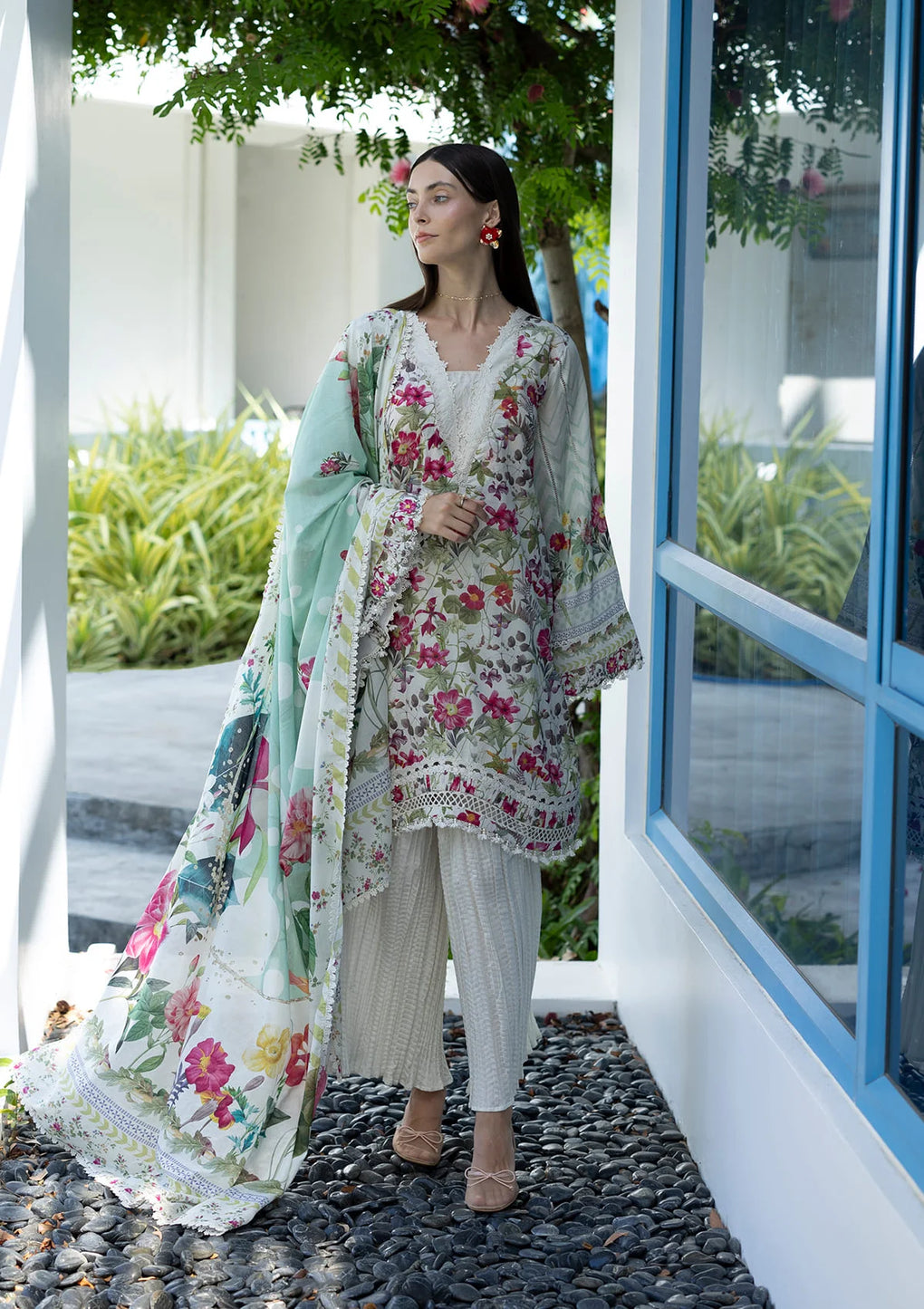 EPN-9B CHANTILLY| Elaf | Santorini Prints Lawn Unstitched Collection 2026